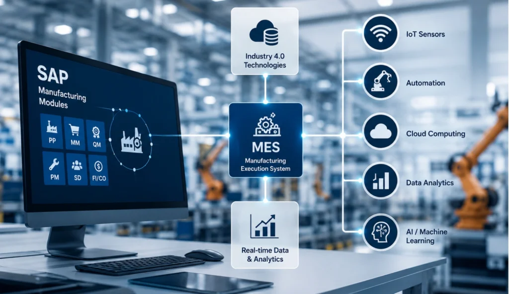 Industry 4.0 and MES Integration With SAP Manufacturing Modules