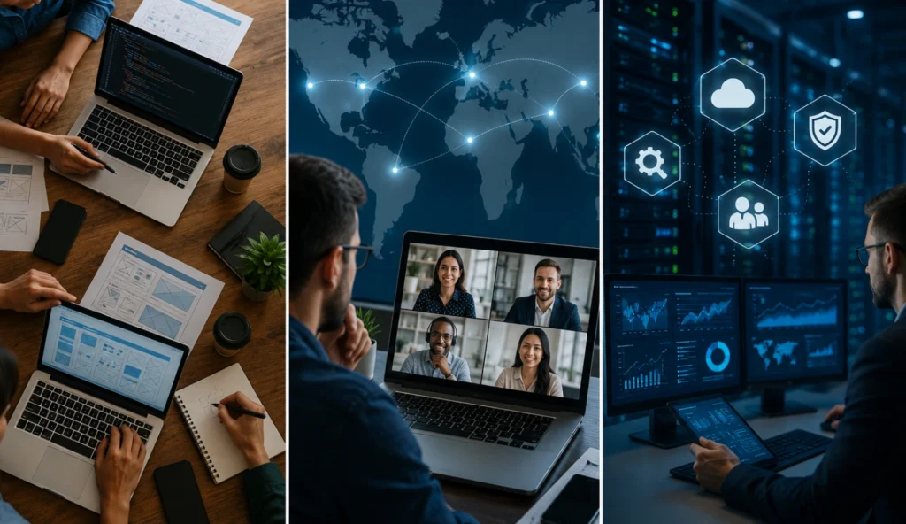 What Is the Difference Between Web Development Outsourcing, Staff Augmentation, and Managed Services_