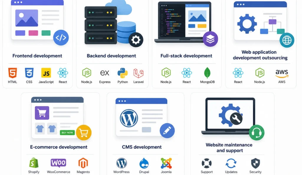 What Types of Web Development Work Are Outsourced_